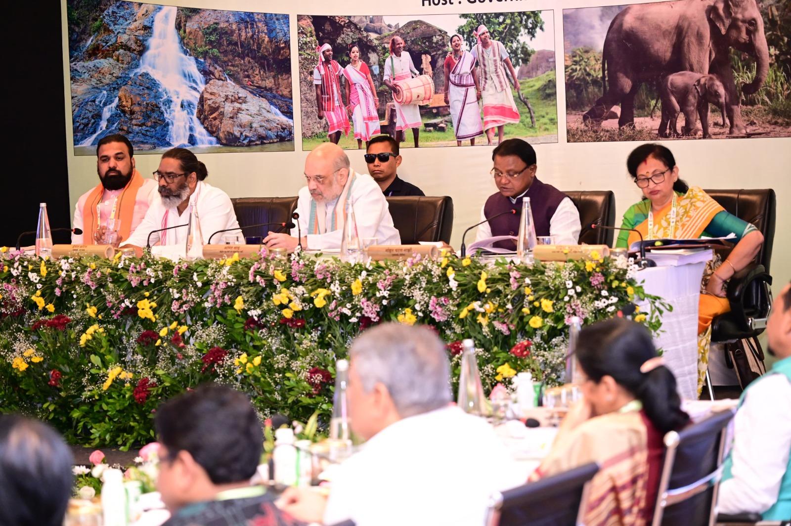 HM Shah chairs Eastern Zonal Council meet in Ranchi, 20 key issues on agenda