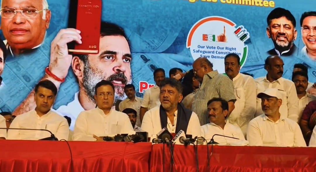 Rahul Gandhi's B'luru protest regarding 'election fraud' postponed to August 8
