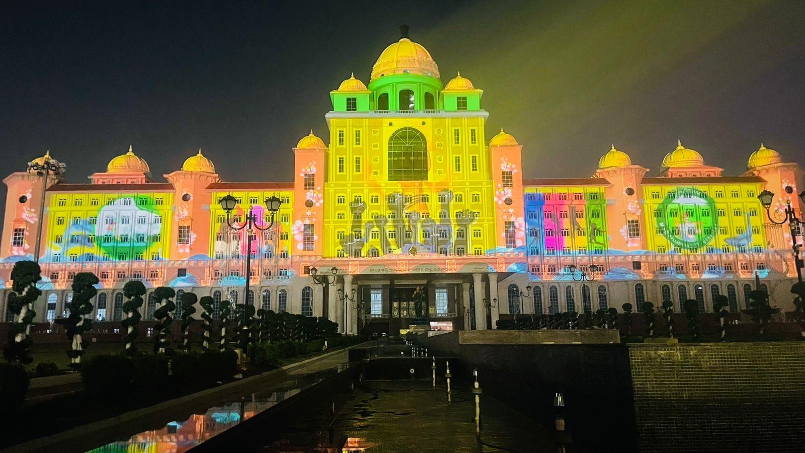 Stage set for Telangana Rising Global Summit