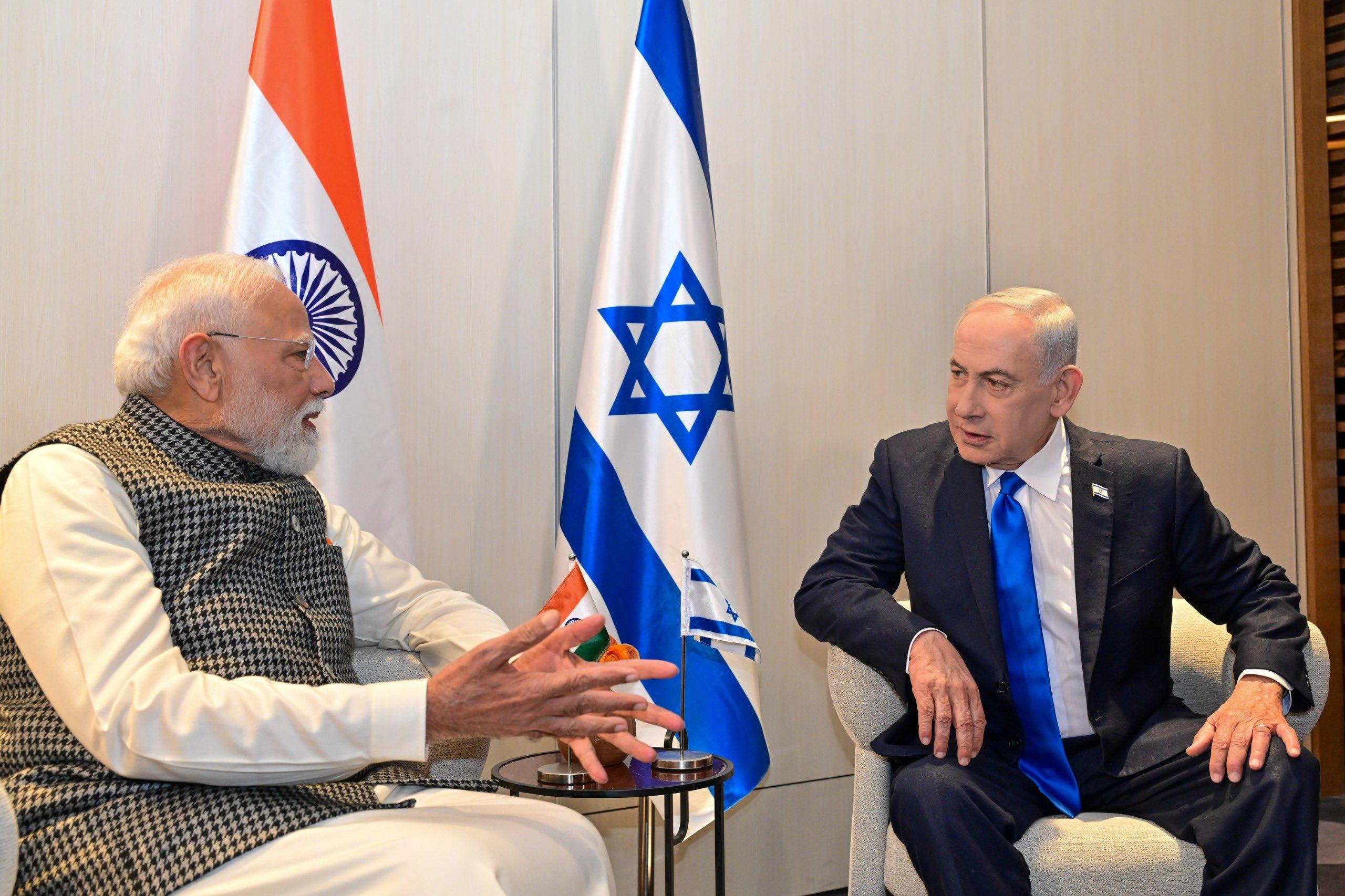 PM Modi and Netanyahu reaffirm their shared vision for robust India-Israel Special Strategic Partnership