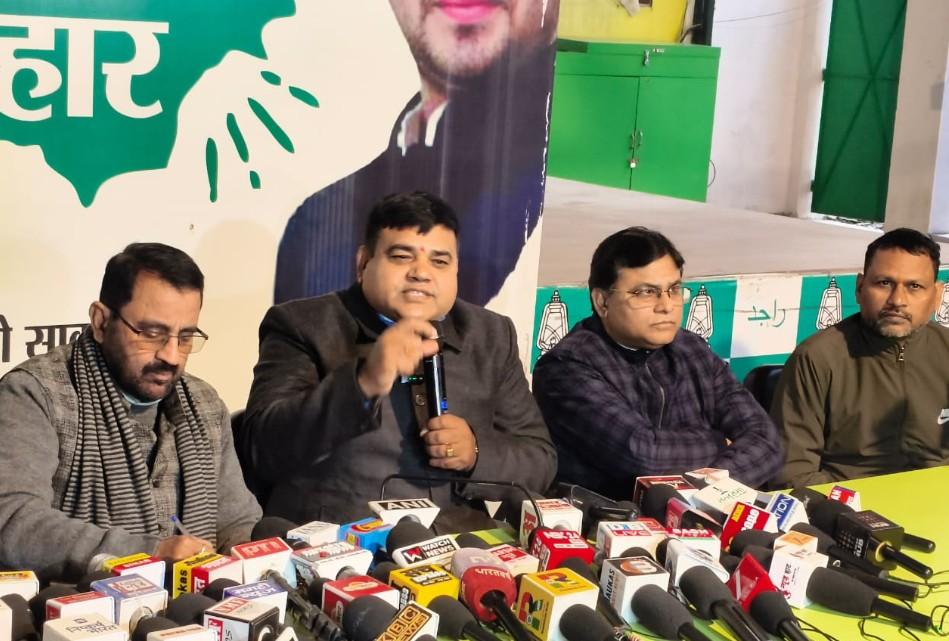 State Treasury being looted, Bihar drowning in debt, alleges RJD’s Shakti Singh Yadav