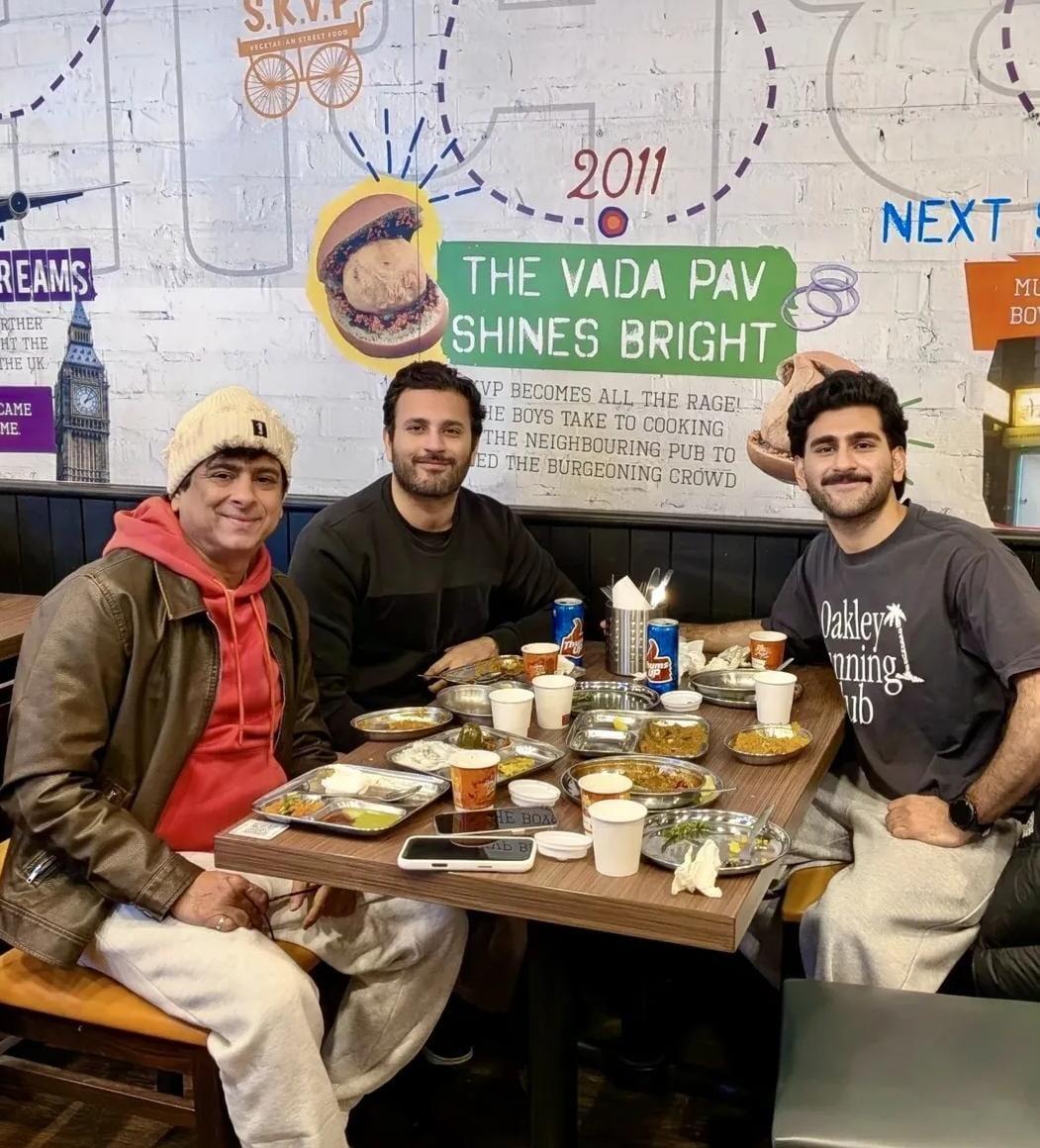Palash Sen enjoys a Marathi meal in London