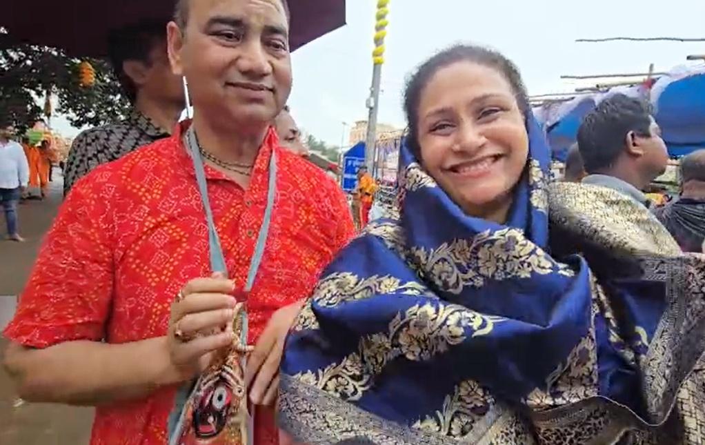 Devotee from Dubai reaches Puri Mahaprabhu darshan, calls it 'Divine blessing'