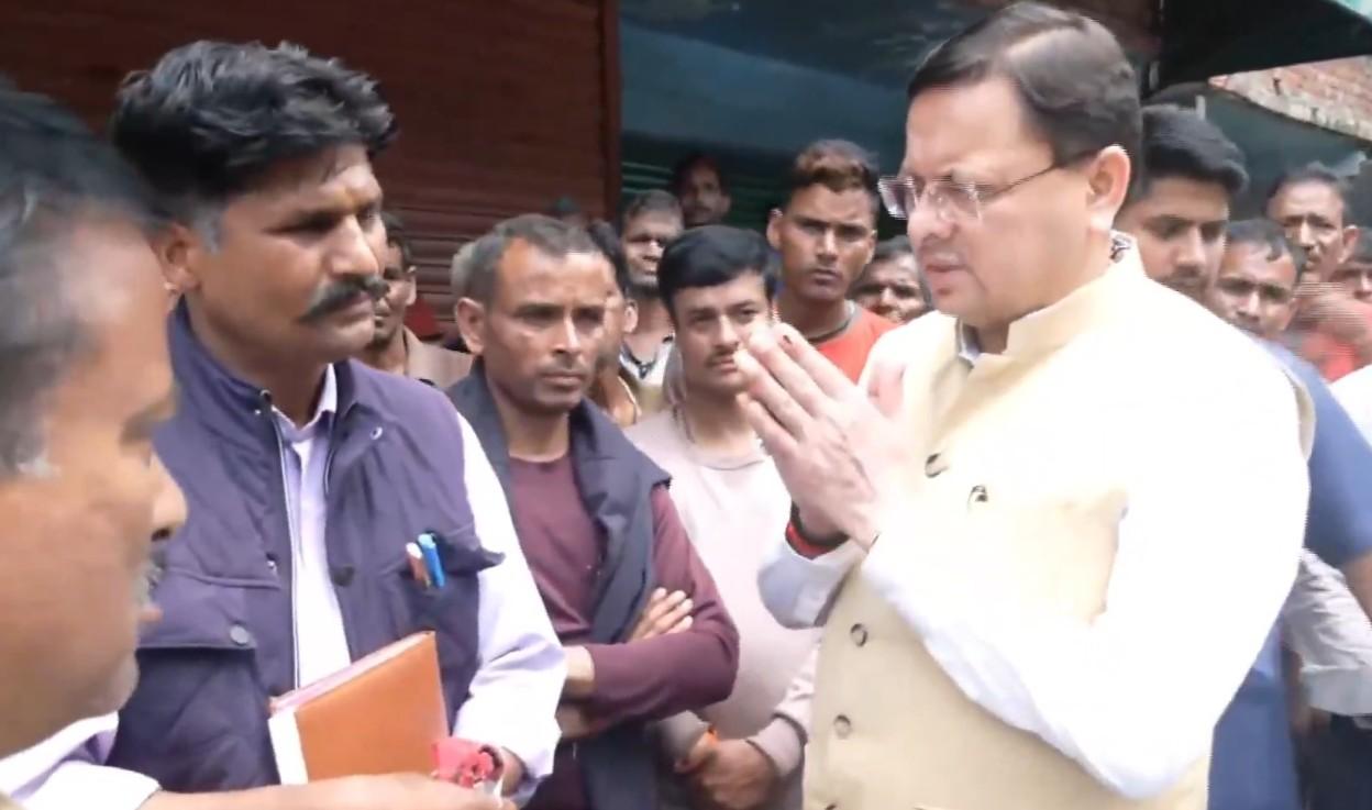 U'khand CM Dhami visits cloudburst-hit Pauri Garhwal after two killed; oversees rescue ops