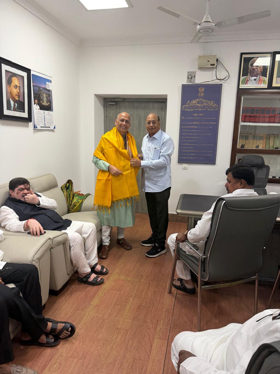 Abhishek Singhvi, Narender Reddy file nominations for RS from Telangana