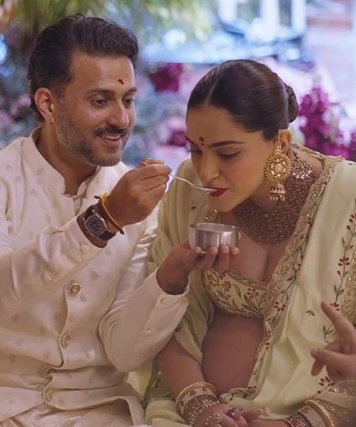 Sonam Kapoor shares glimpses of her Seemantonnayan ceremony, says ‘I felt so held’