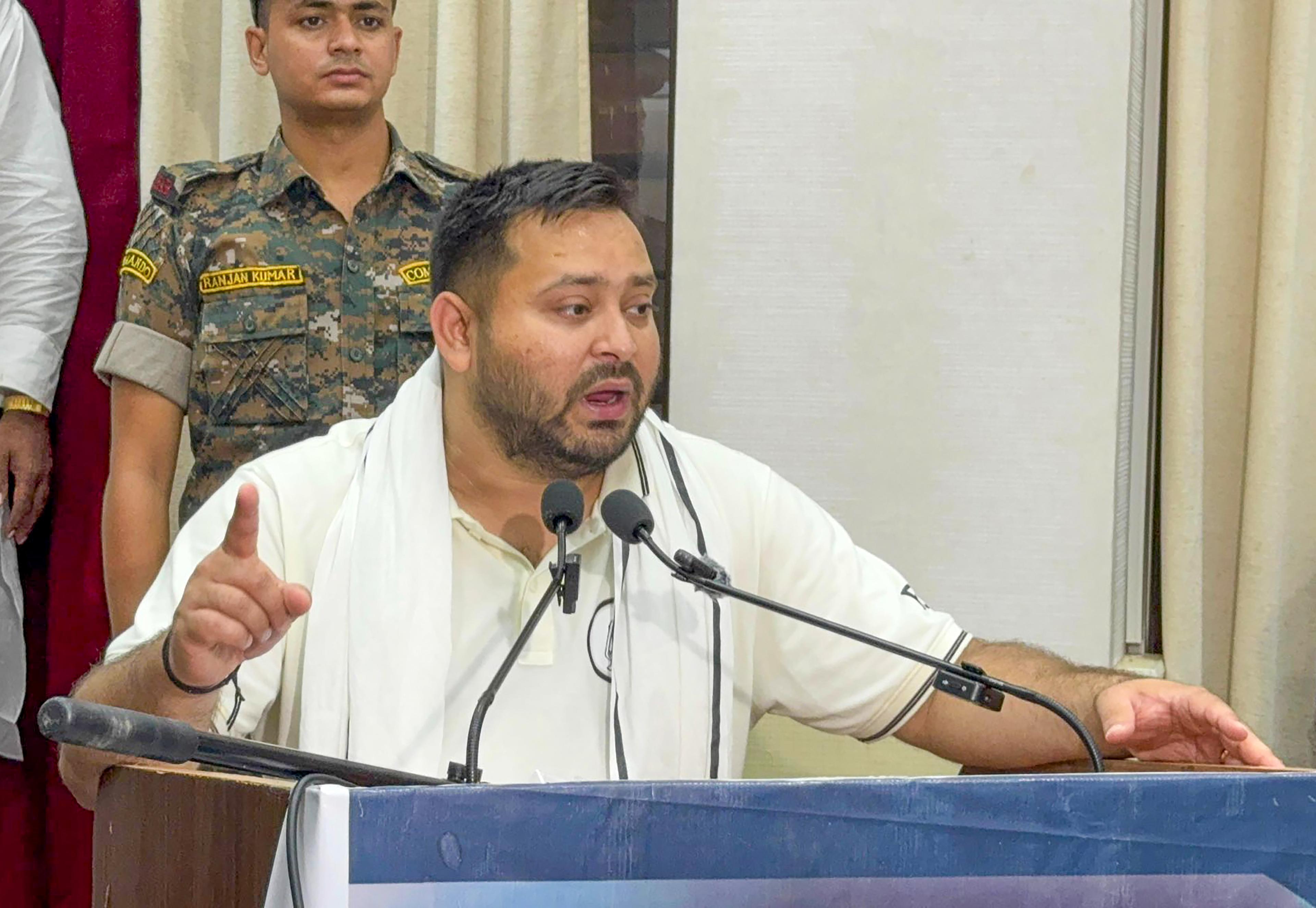 What's Centre, state govt's plan for revenue generation: Tejashwi Yadav