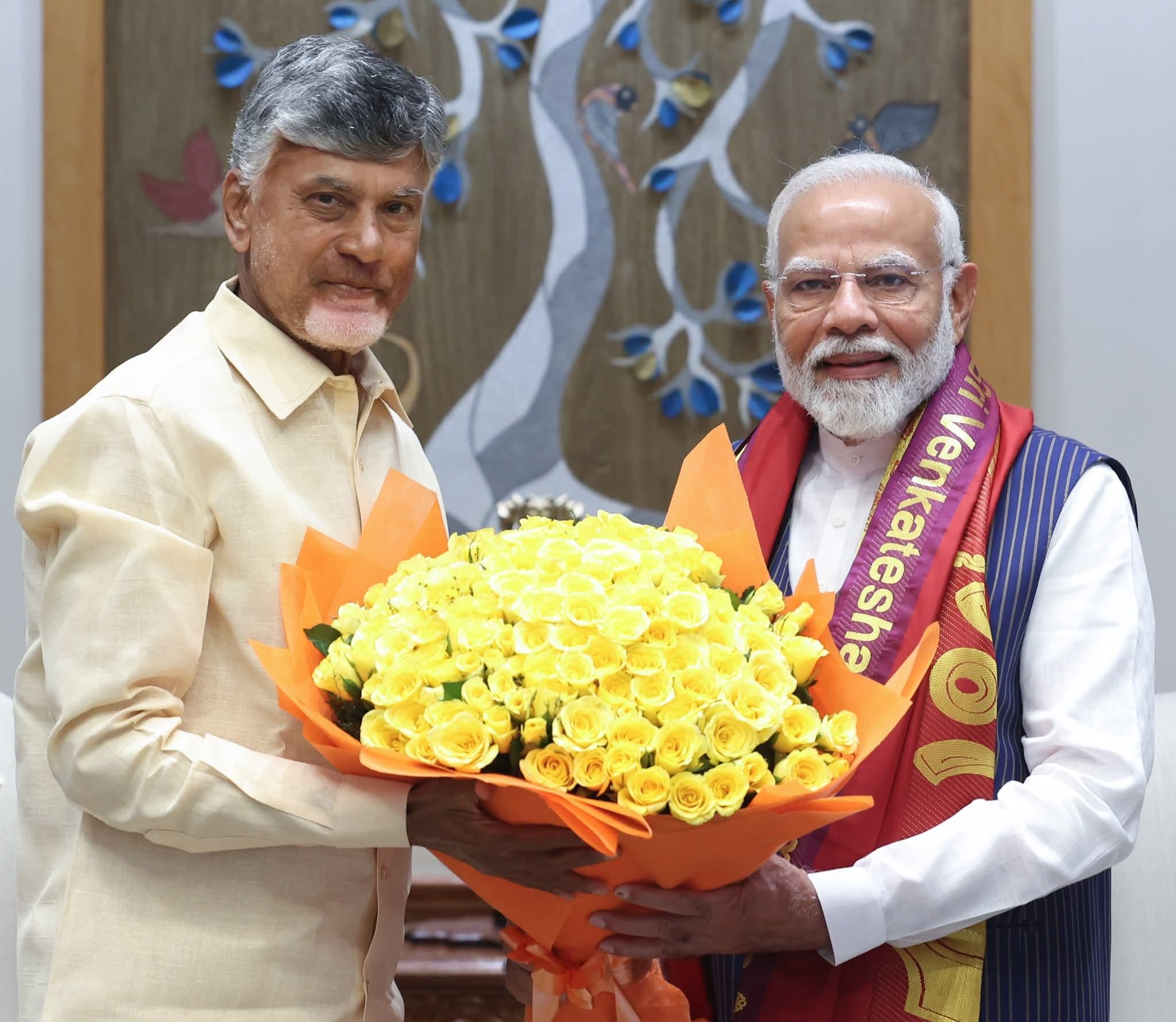 Andhra Pradesh CM congratulates PM Modi for ‘extraordinary achievement’