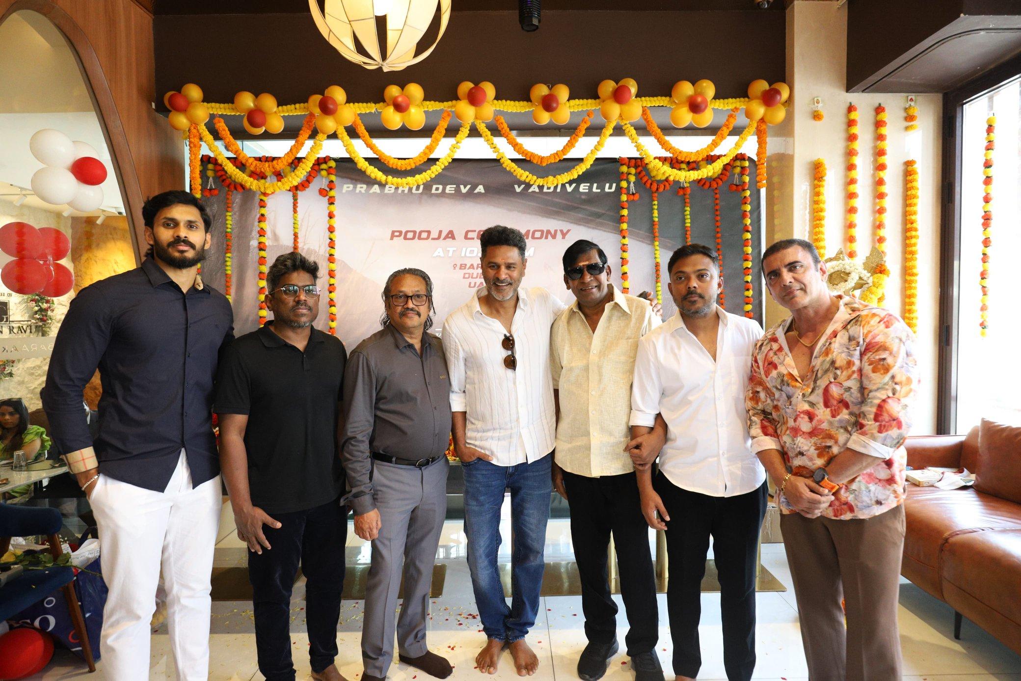 Prabhu Deva, Vadivelu's film goes on floors with pooja in Dubai
