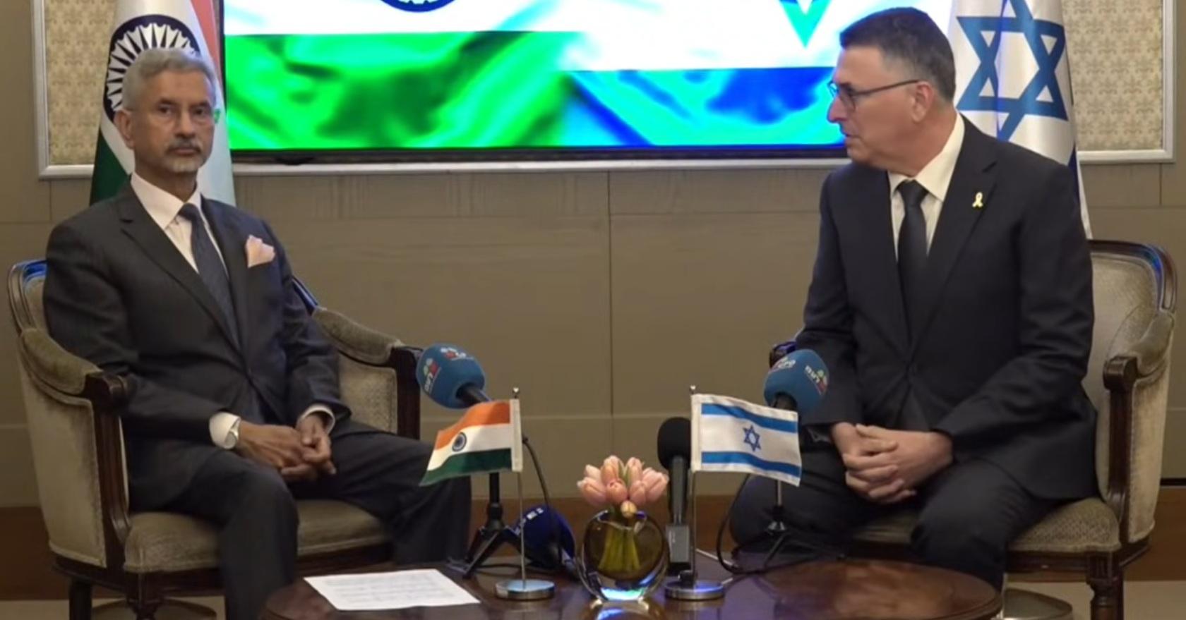 EAM Jaishankar, Israeli counterpart Sa'ar discuss West Asia conflict
