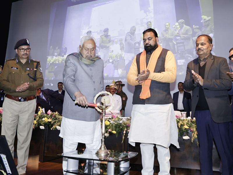 Bihar CM Nitish Kumar inaugurates two-day state-level police conference in Patna