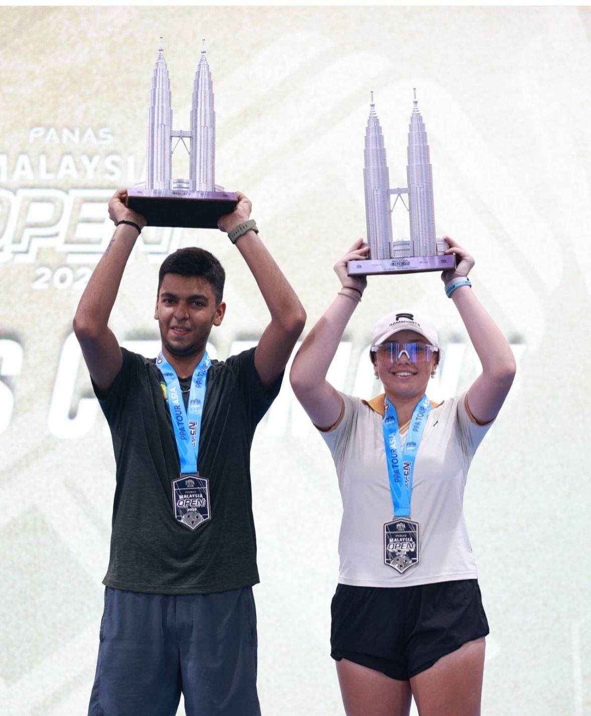 Pickleball: Vanshik Kapadia makes history with triple medal haul in Malaysia