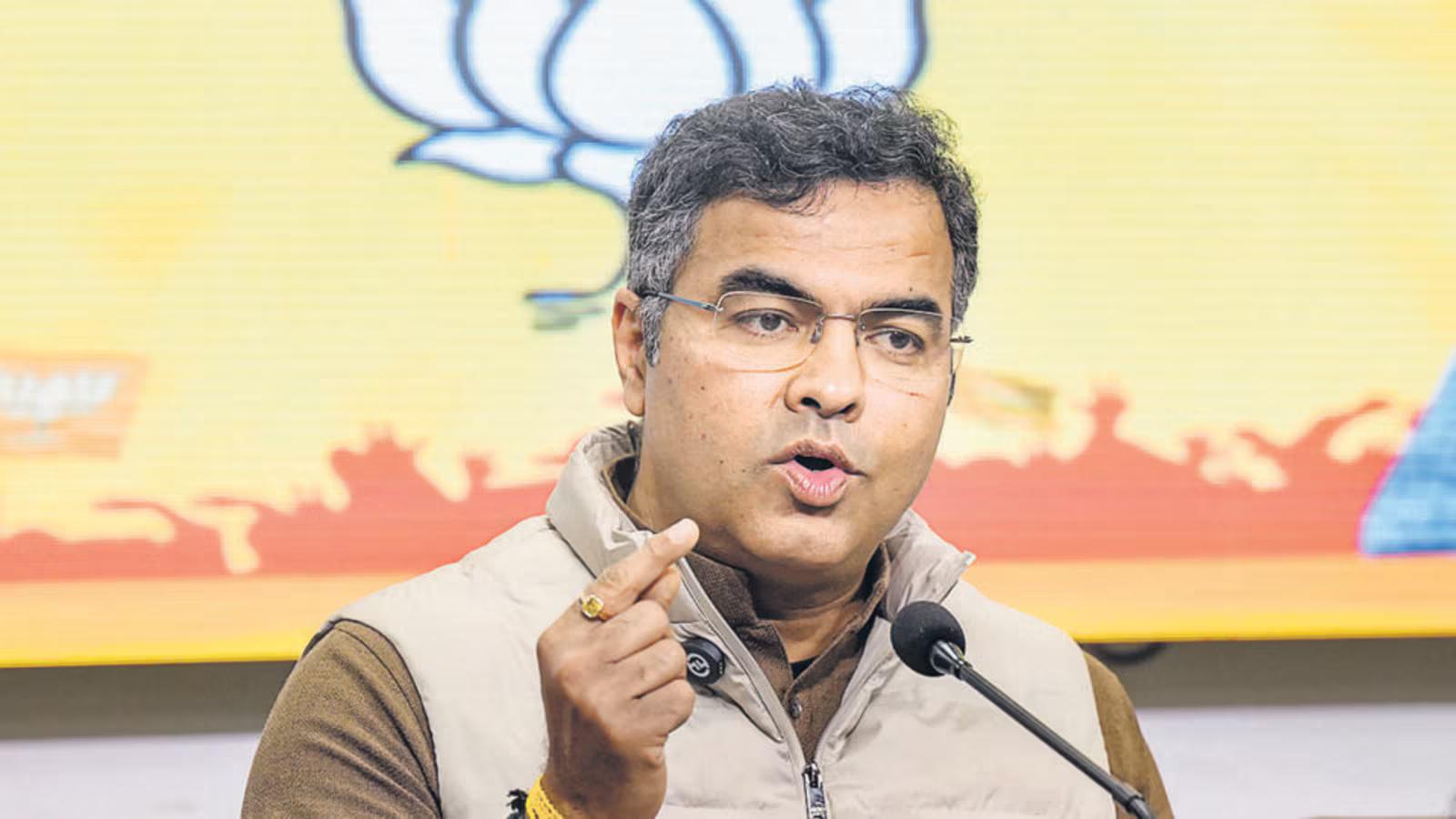 BJP’s Parvesh Verma Predicts Landslide Victory in New Delhi