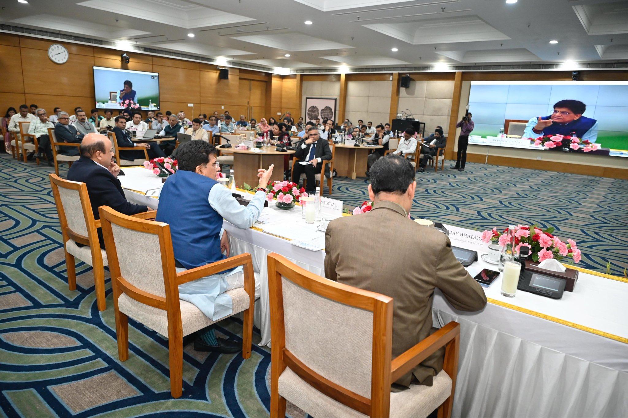 Committed to unlock new avenues to further enhance India's exports: Piyush Goyal