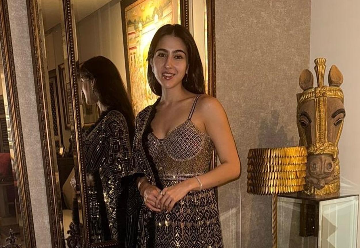 Sara Ali Khan celebrates Diwali in a playful ‘dolly inspired outfit