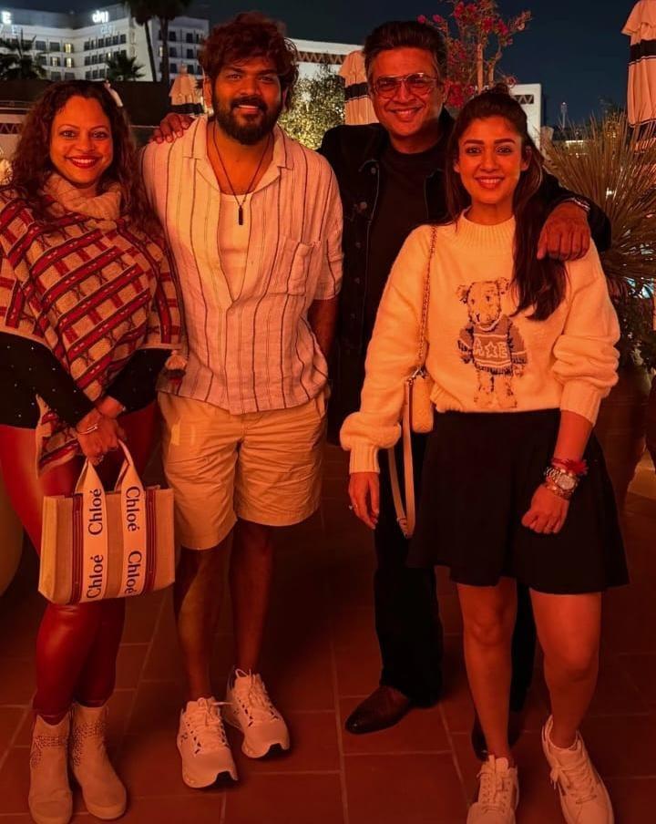 Nayanthara & Vignesh Shivan hang out with their 'favourite couple' R Madhavan & Sarita Birje