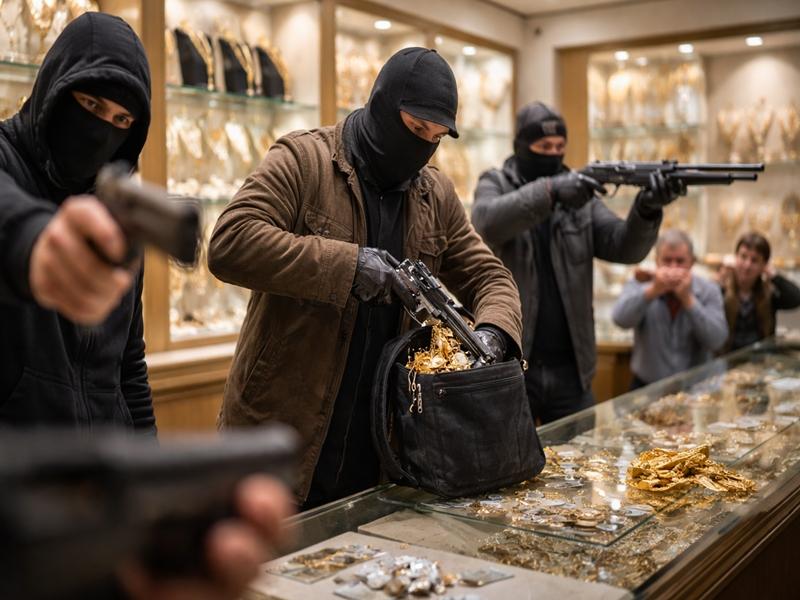 Daylight robbery in Darbhanga: Armed gang loots jewellery worth Rs 1.8 crore