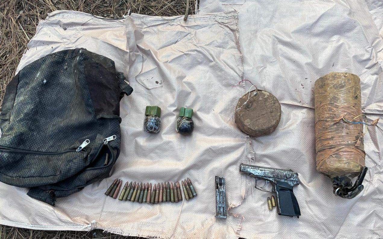 IEDs, Chinese grenades, pistol recovered in J&K’s Poonch forest