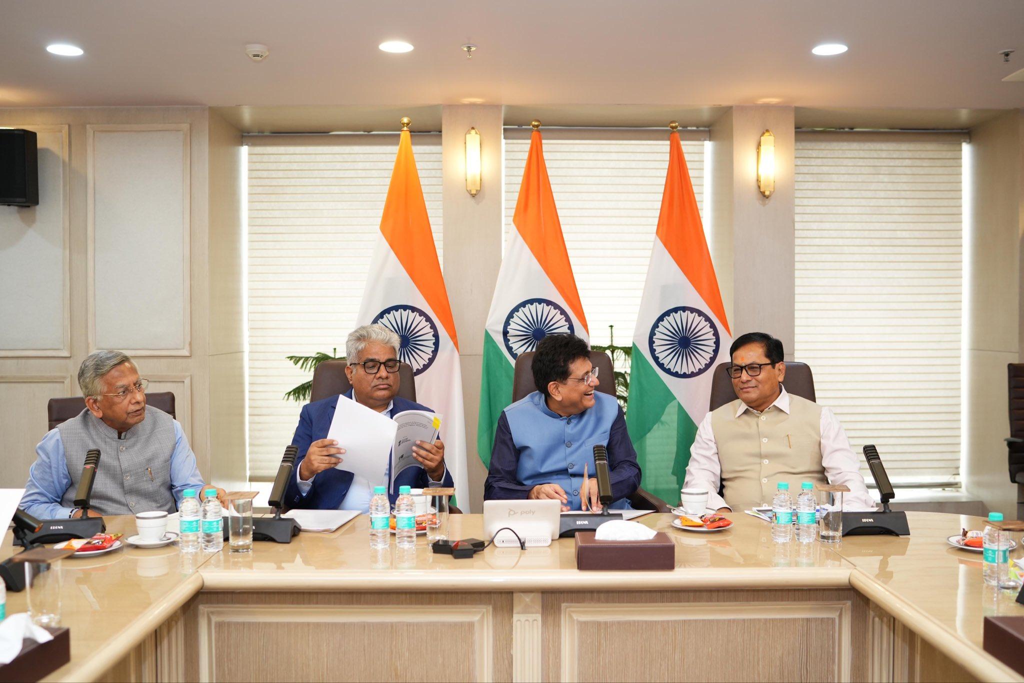 Piyush Goyal holds meet to speed up work on Vadhavan Port Project in Maharashtra