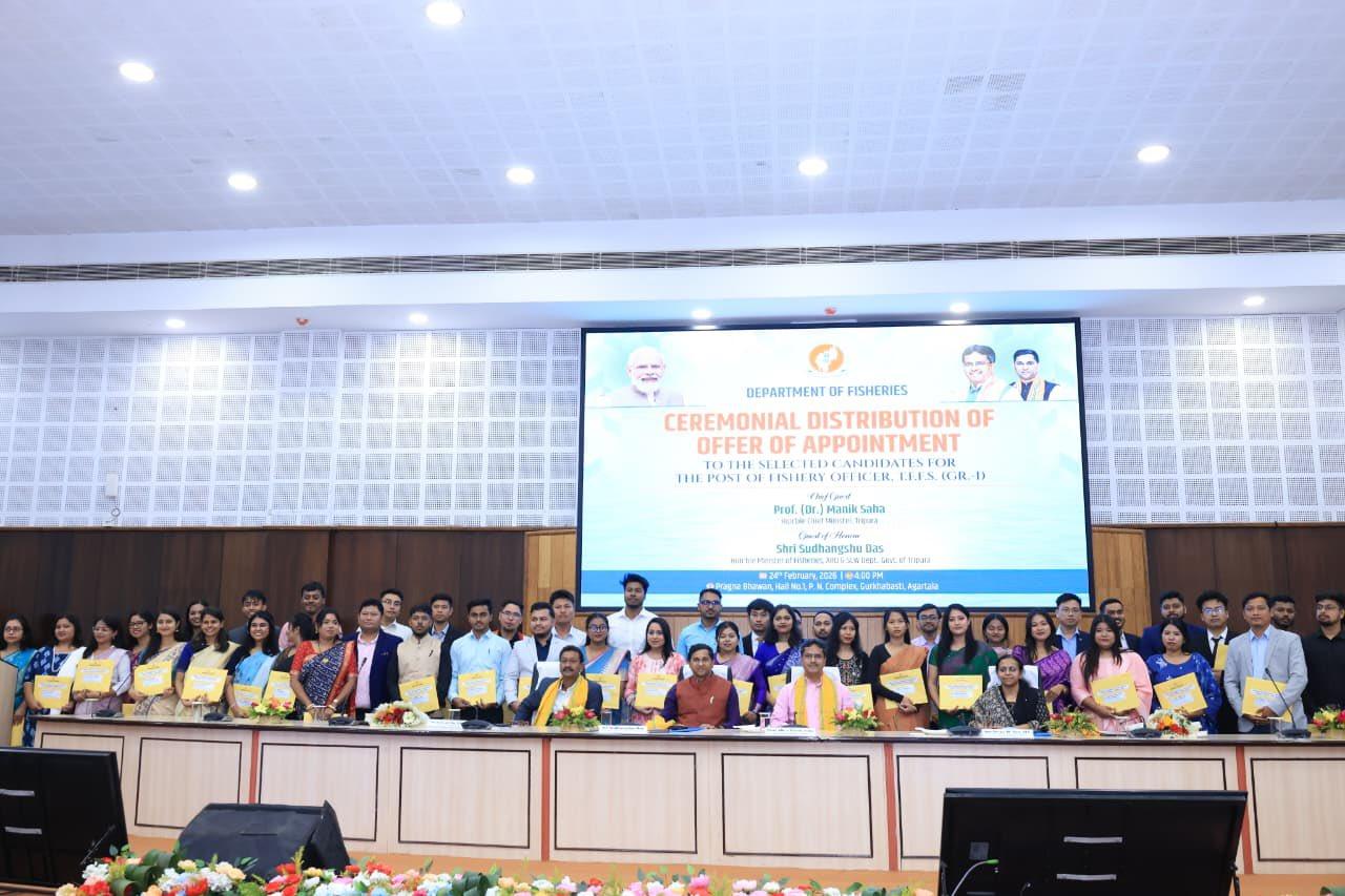 Transparent recruitment delivers 20,248 govt jobs in Tripura