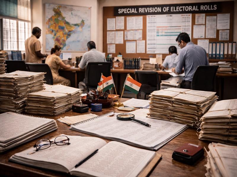 ECI to begin special revision of electoral rolls in Delhi, 21 states/UTs from April