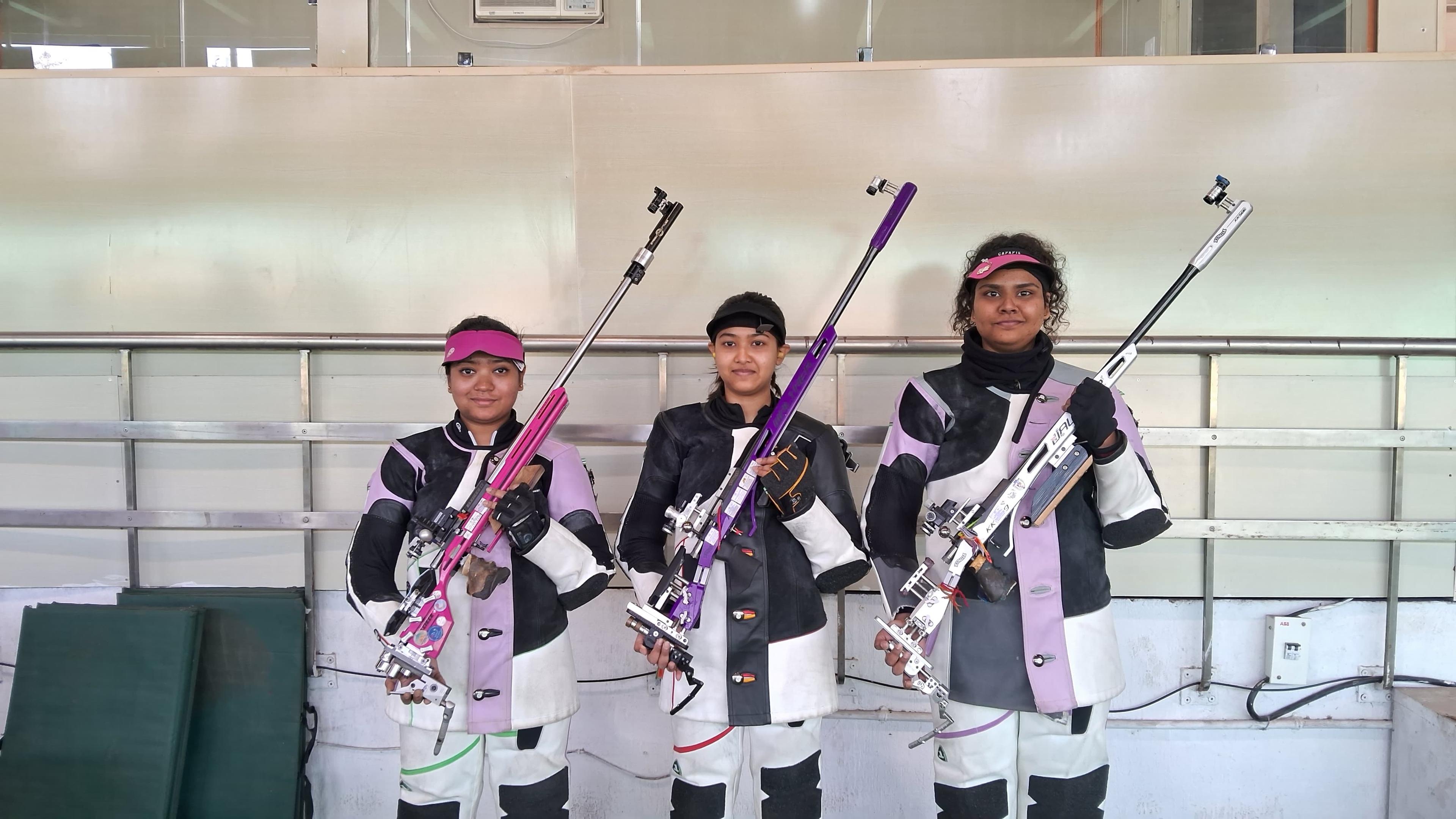 National Shooting Trials: Tilottama sweeps women’s 3P as Manu, Aishwary also post wins