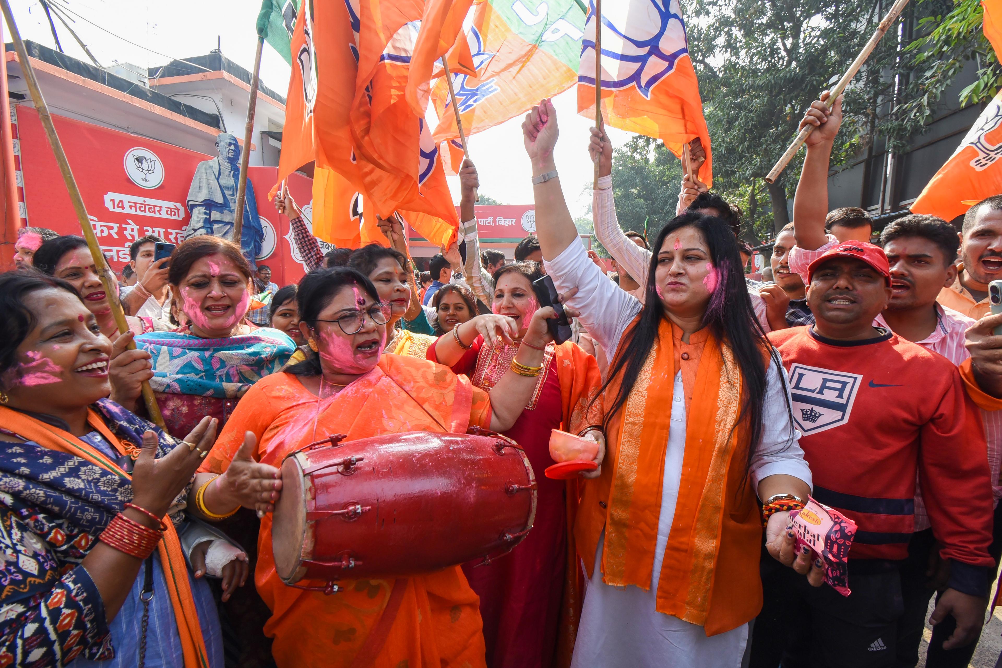 How women, welfare, and caste crushed opposition to redraw Bihar political map in saffron-green hues