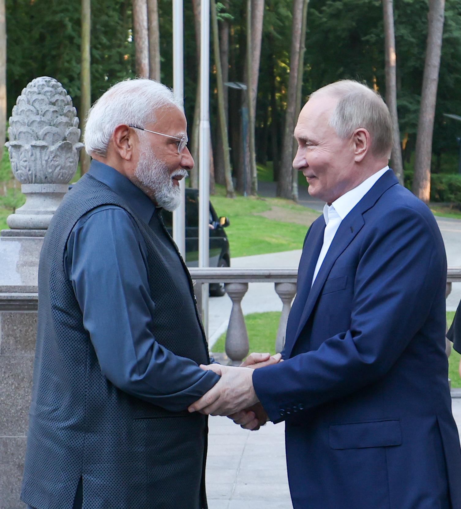 PM Modi dials Putin, congratulates Russian President on his 73rd birthday