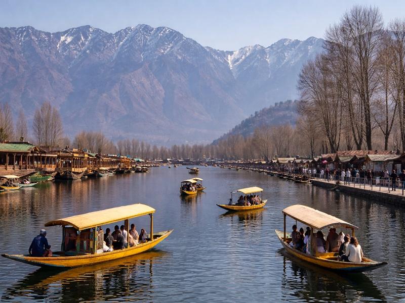 Srinagar records highest Feb maximum temperature at 21 degrees C