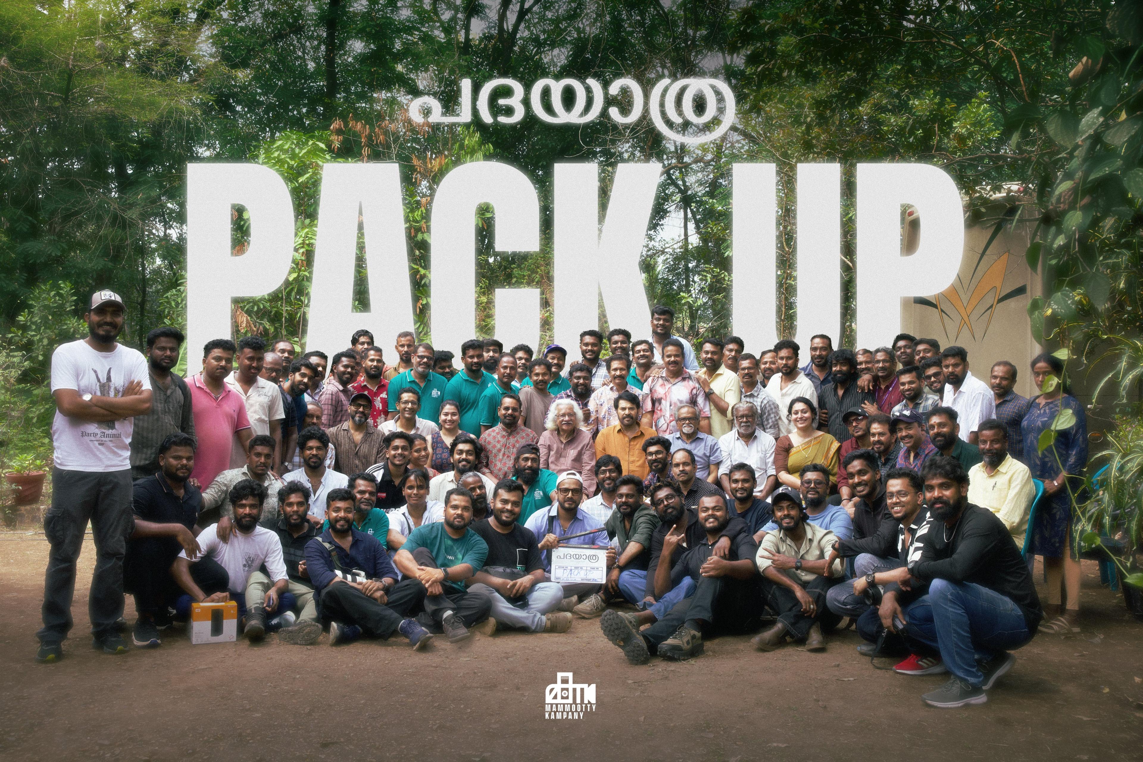 Mammootty's 'Padayaatra' shooting wrapped up