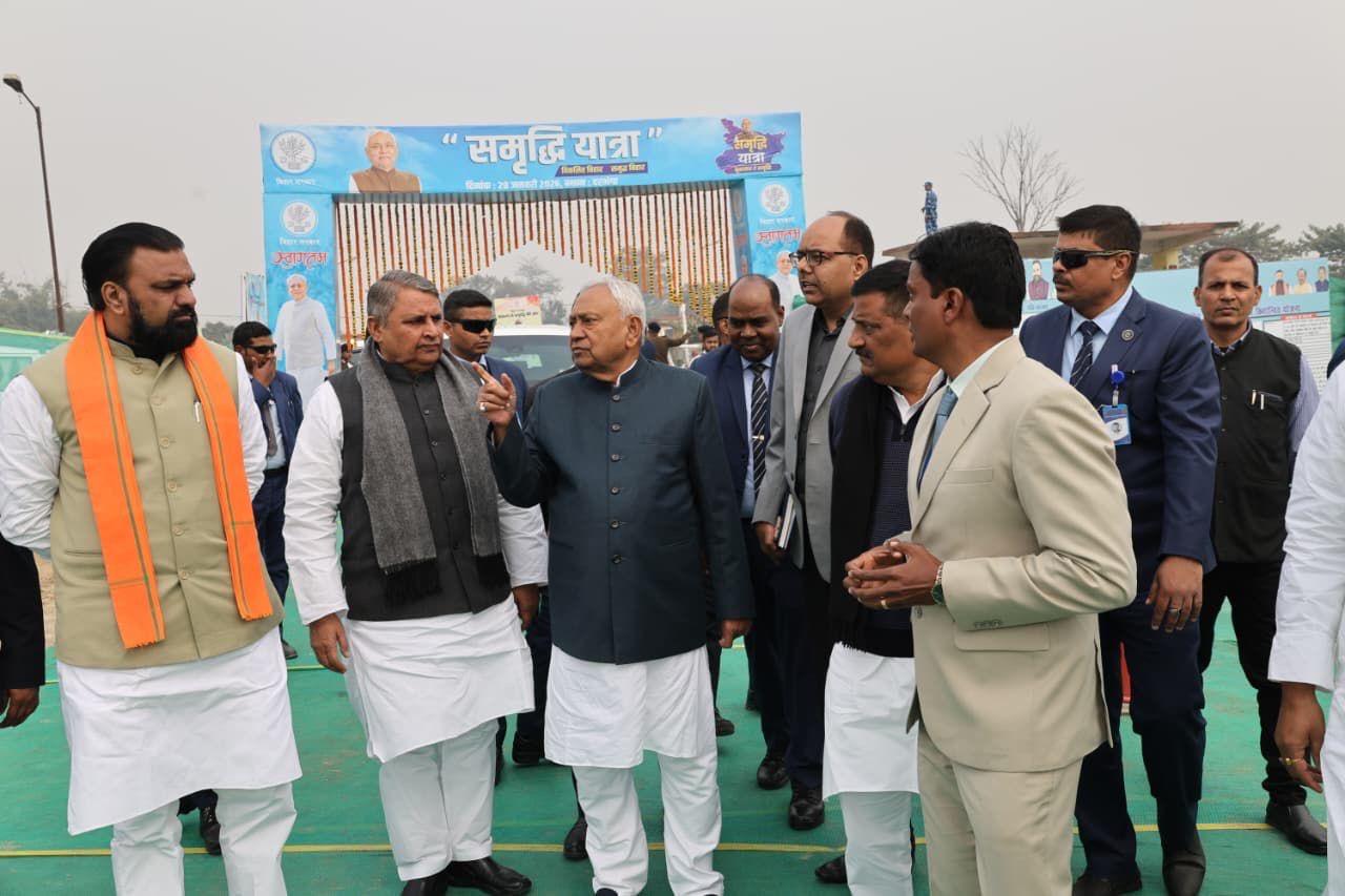 Nitish Kumar launches, inaugurates projects worth Rs 136 crore in Darbhanga