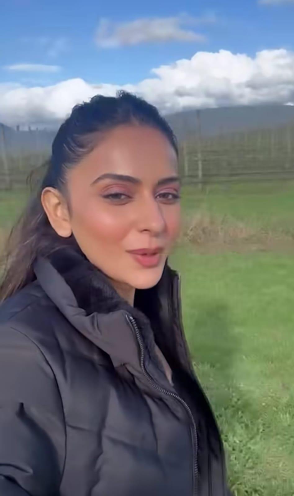 Rakul Preet Singh channels her inner singer while shooting amidst nature