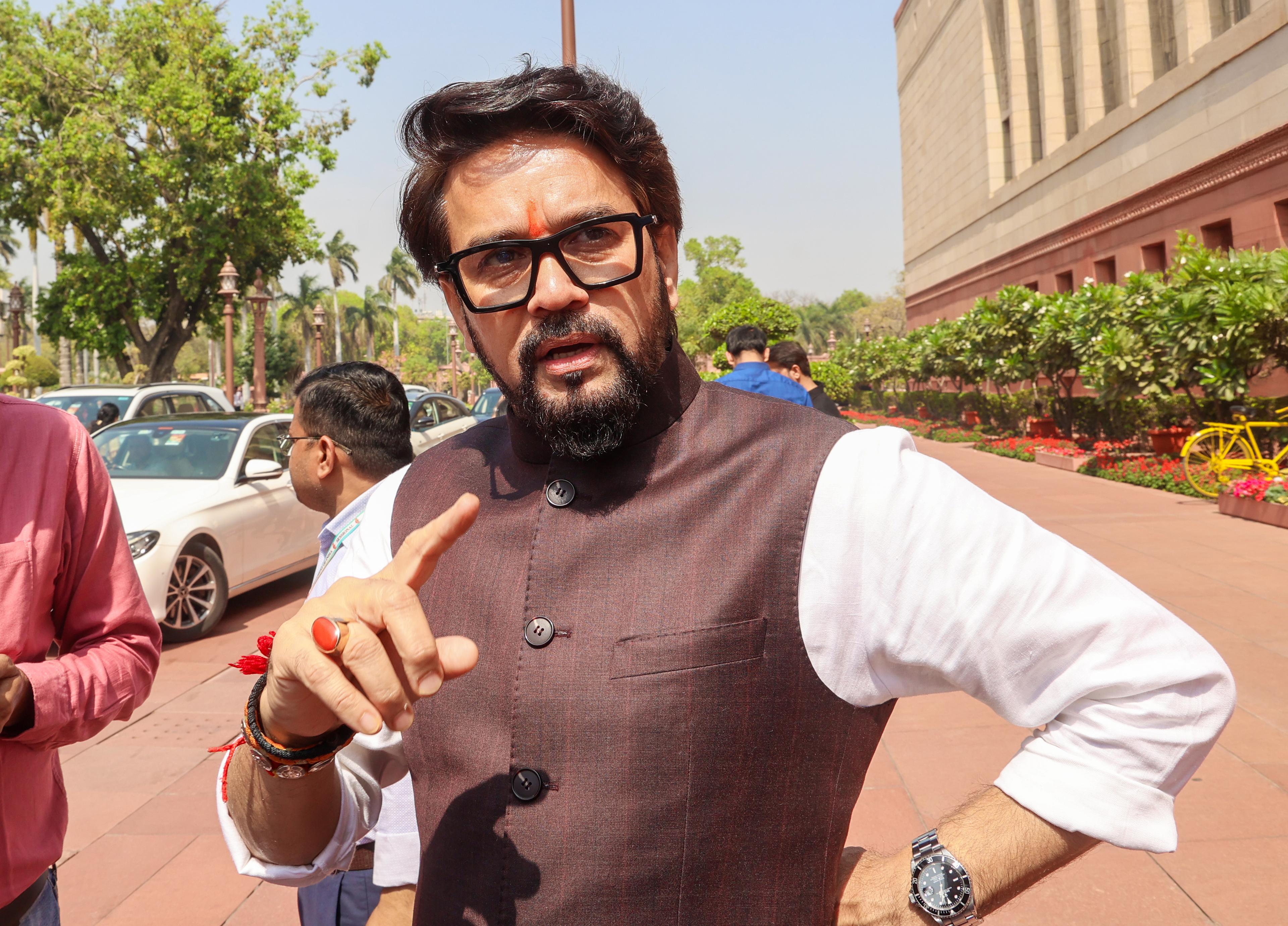 CWG 2030 will be organised on grand scale, India also preparing for 2036 Olympics: Anurag Thakur