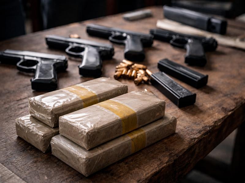 3 arrested in Bengal's Malda; police seize firearms and fake currency