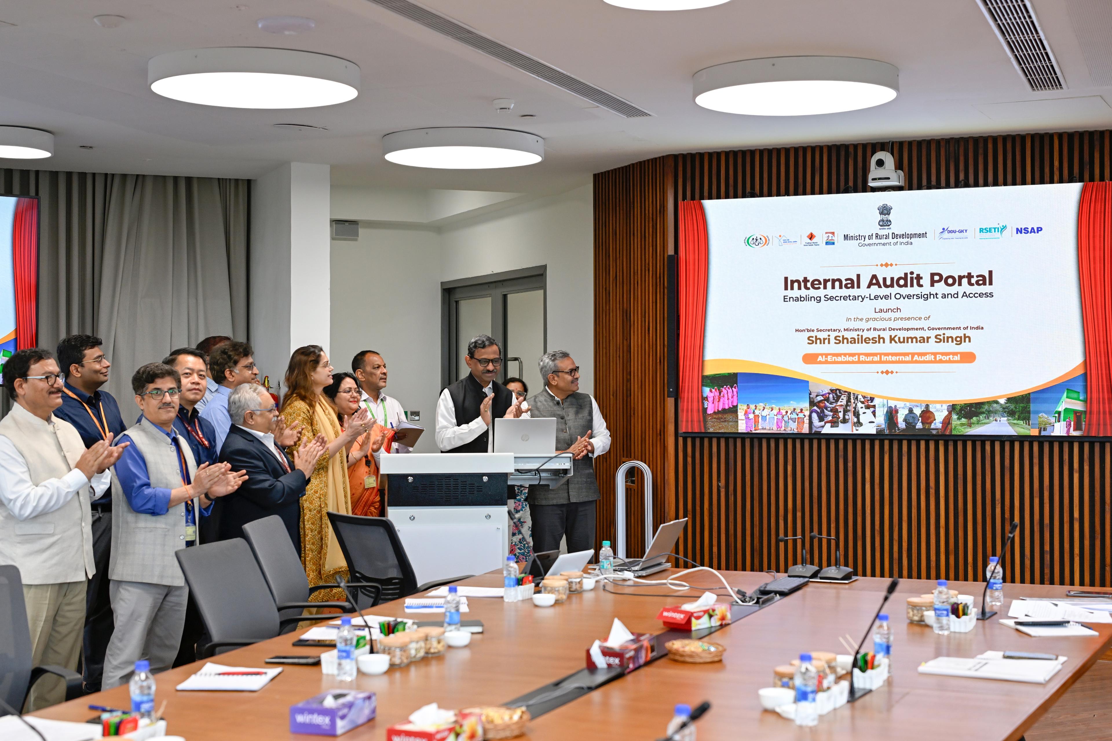 Rural Development Ministry launches real-time audit portal to replace manual tracking