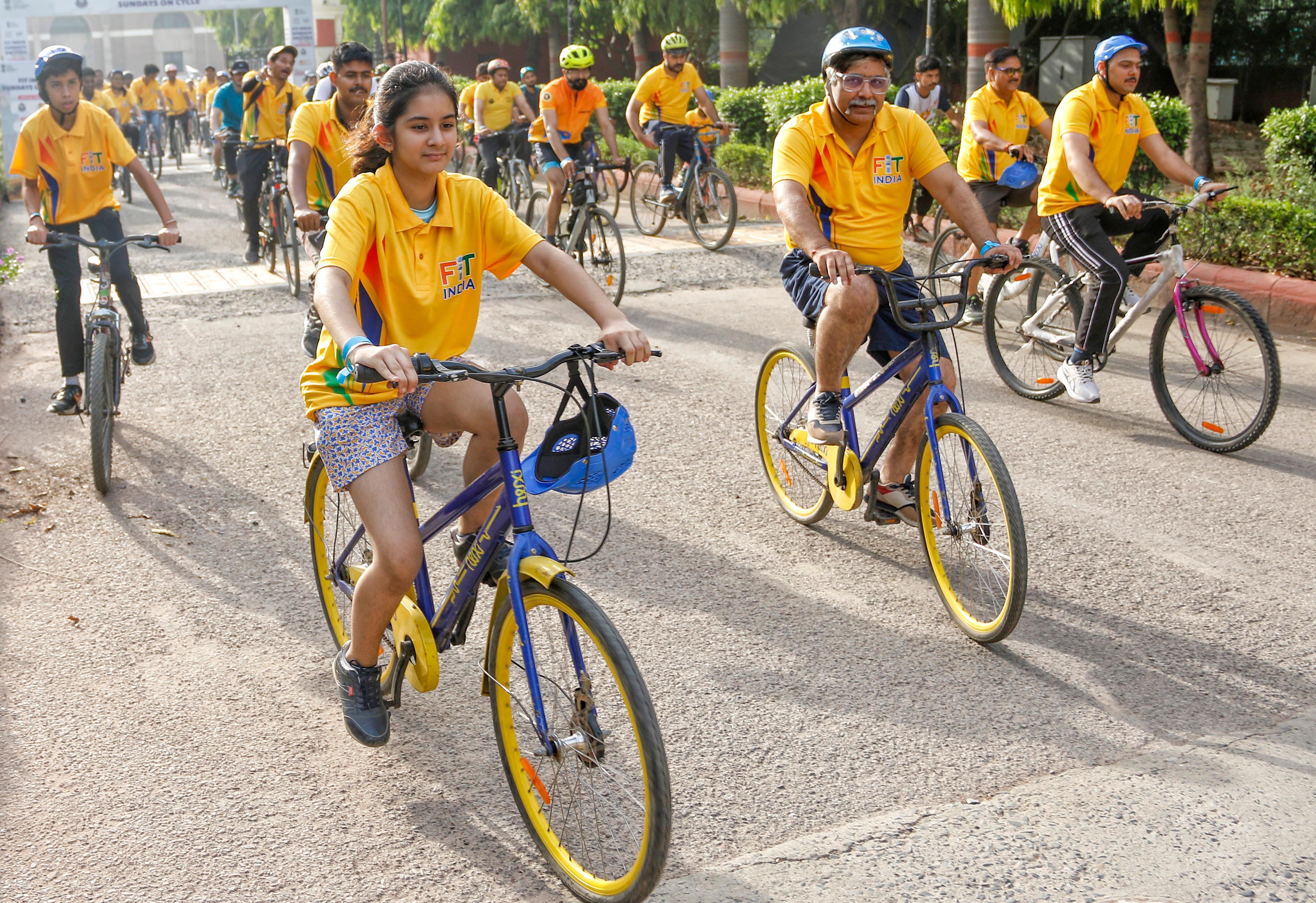 Members of RWAs to feature in 30th edition of Fit India Sundays on Cycle on July 6