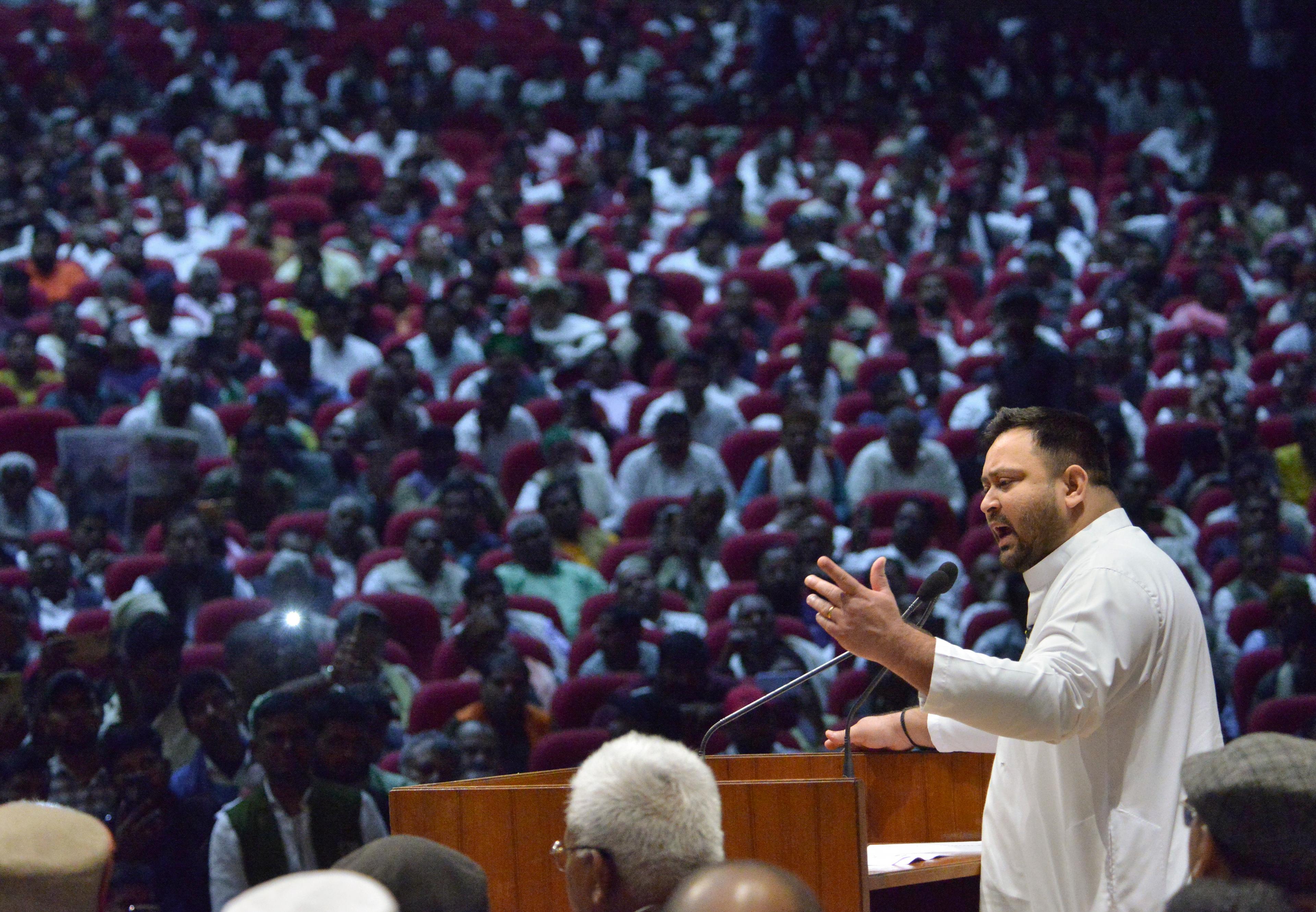 Tejashwi Yadav demands Delhi re-election after court acquits Arvind Kejriwal, Sisodia in excise case