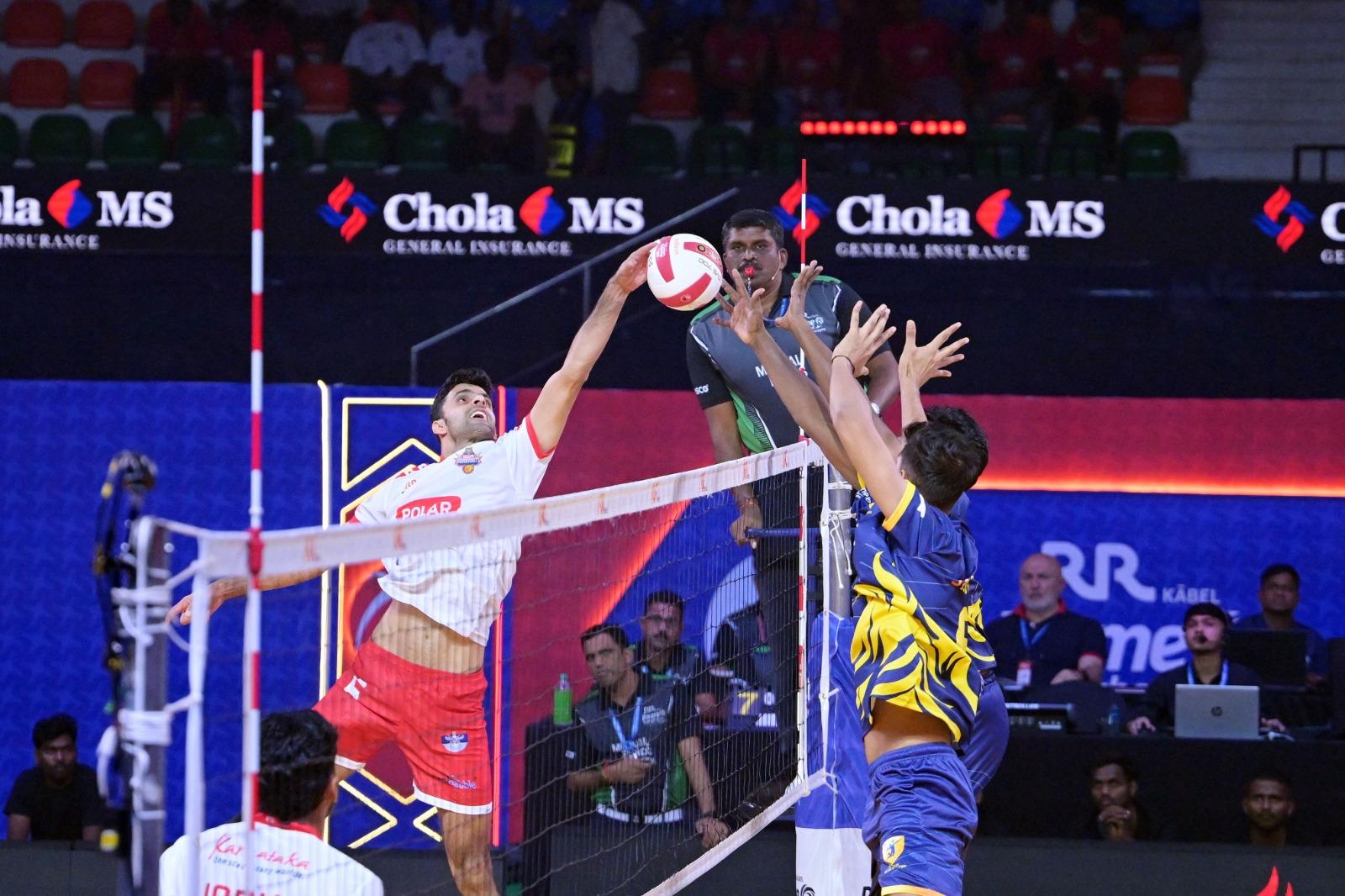 PVL 2025: Kolkata Thunderbolts score solid win over Kochi Blue Spikers