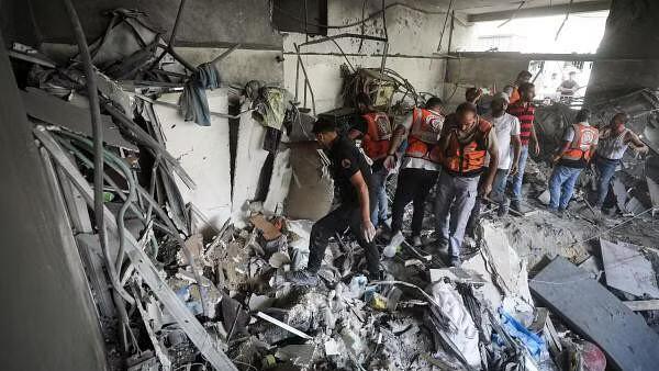 Israeli Airstrike al-Remal clinic