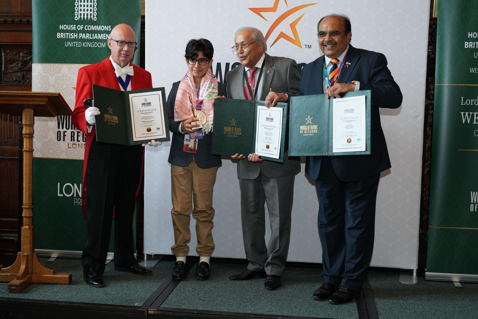 Chandrababu Naidu congratulates grandson on receiving chess award