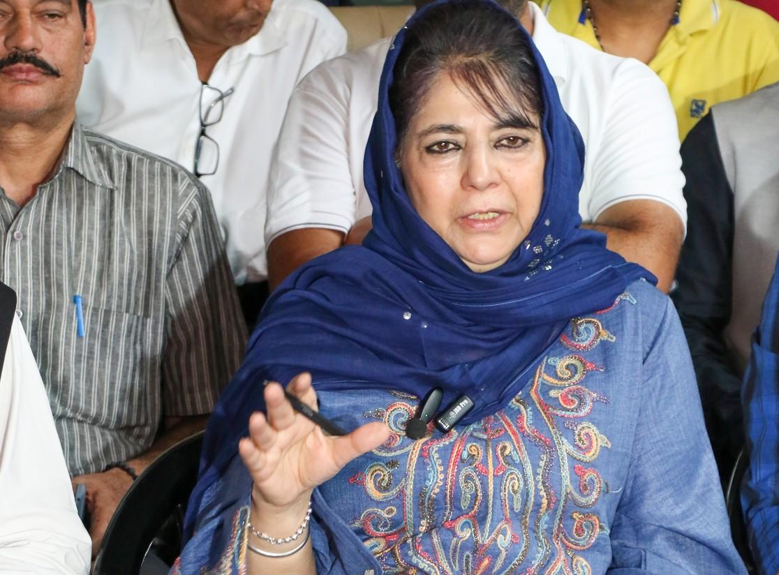 Hundreds of Kashmiris languishing in jails since 2019, says Mehbooba Mufti