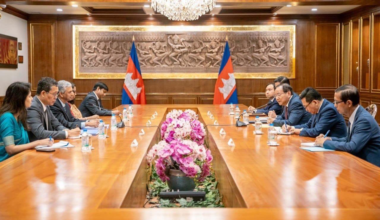 India and Cambodia discuss expanding multifaceted cooperation