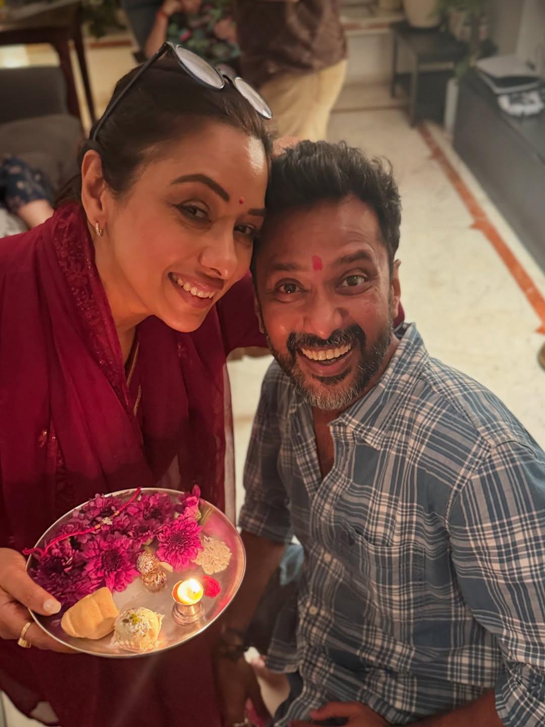 Rupali Ganguly's brother Vijay Ganguly calls her his 'pillar of strength'