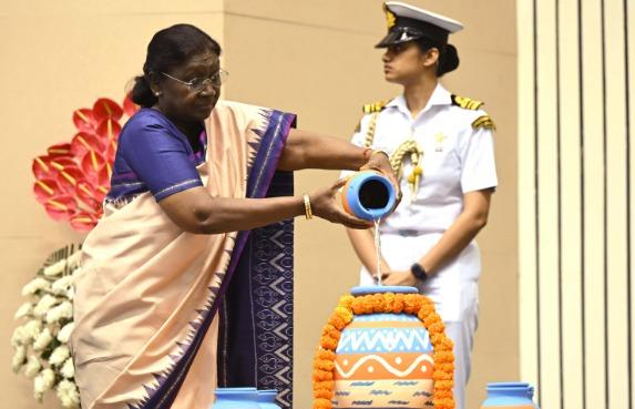 President Droupadi Murmu highlights importance of water conservation at Jal Mahotsav 2026