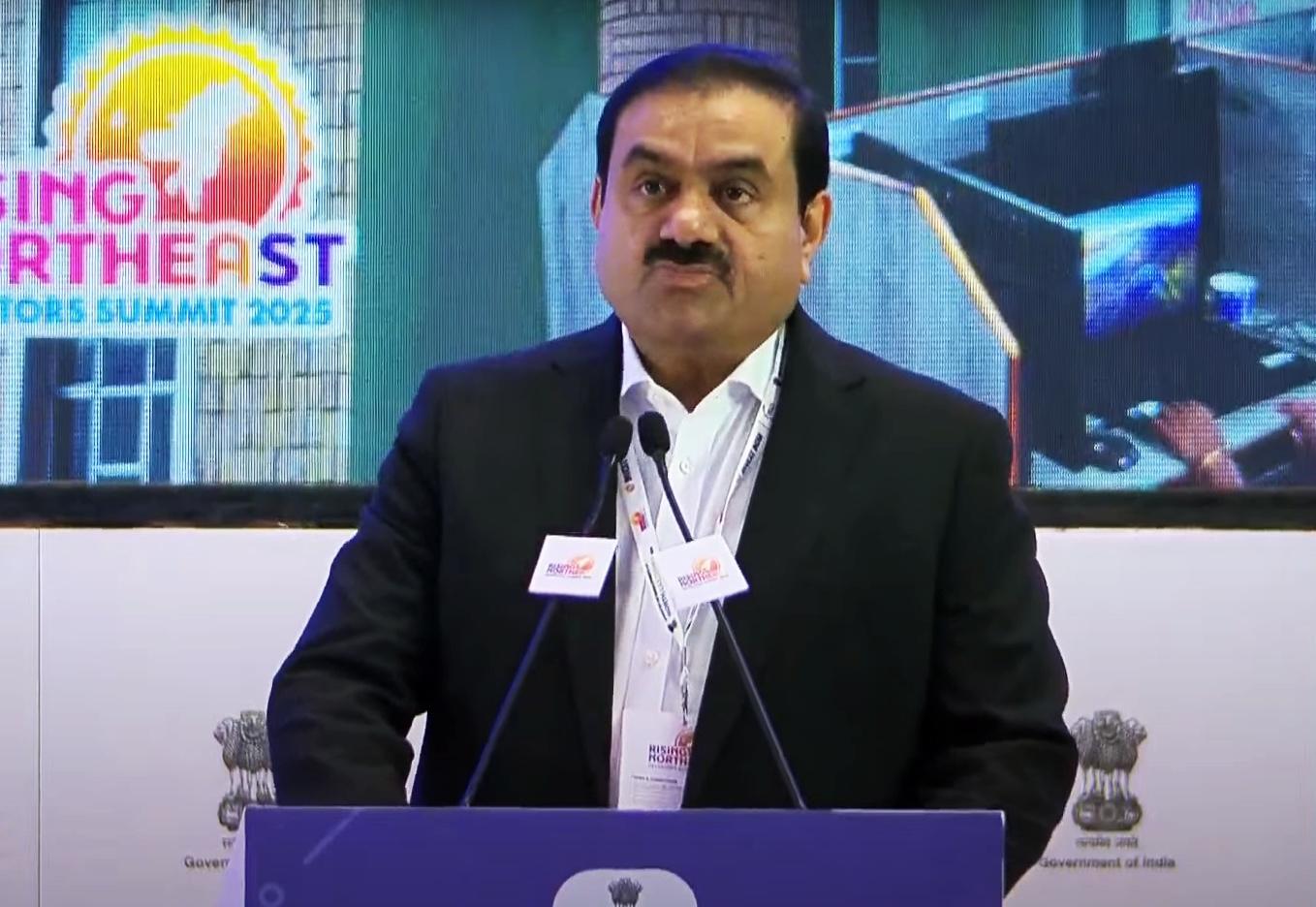 Adani Group to invest additional Rs 50,000 crore in northeast over next 10 years