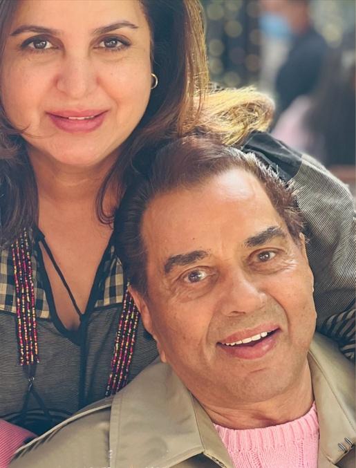 Farah Khan mourns the loss of Dharmendra
