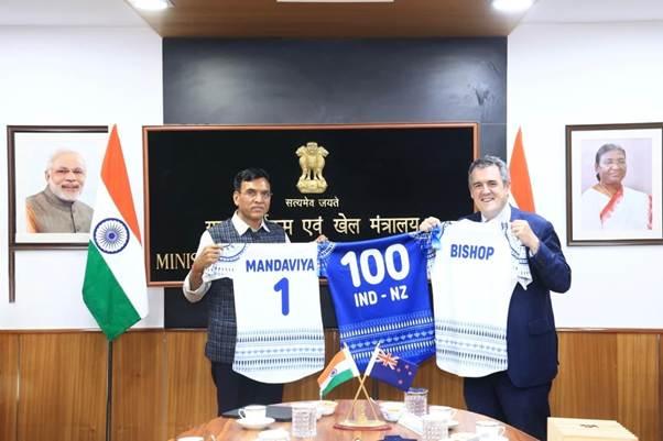 India–New Zealand discuss expanding sports cooperation as 2026 marks 100 years of sporting ties