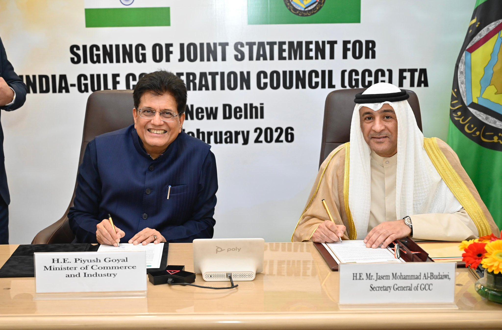 India, Gulf Cooperation Council launch FTA talks