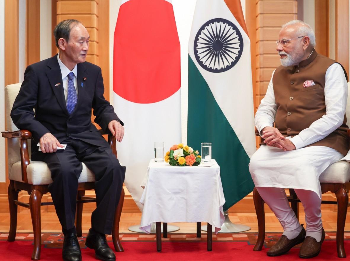 PM Modi, former Japanese counterpart Suga discuss expanding bilateral ties