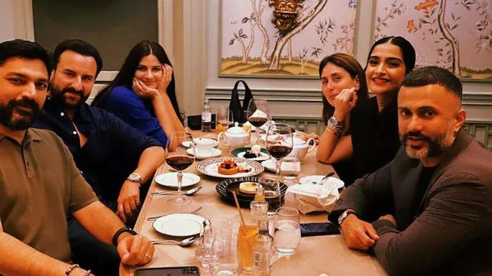 Kareena, Saif Dine With Sonam Kapoor